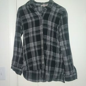 Philosophy Plaid flannel shirt